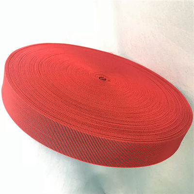 China Tipo al aire libre correas elásticos de la cubierta de los muebles de la tapicería en color rojo proveedor