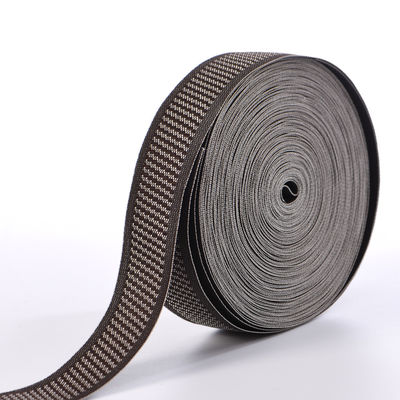 China poliéster/nilón/material de algodón tejidos estrechos del borde de la cinta del colchón de 37m m proveedor