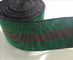 materia textil casera elástico fuerte los 50g/M de las correas del trampolín del color verde de 50m m proveedor